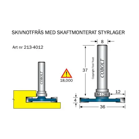 Cobolt 213-4012 Skivnotfräs Outlet